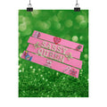 Sassy Queen Wall Art Poster | Girls Room Decor | Inspirational Kids Wall Art | Girl Power Decor | Pink Wall Art | Playroom Decor | Unframed Print
